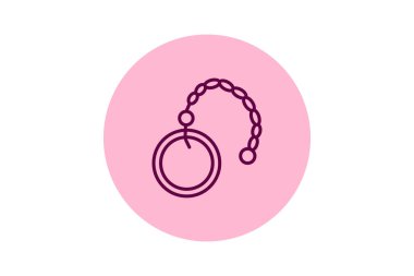 Chatelaine, vektör, piksel mükemmel, illüstratör dosyası