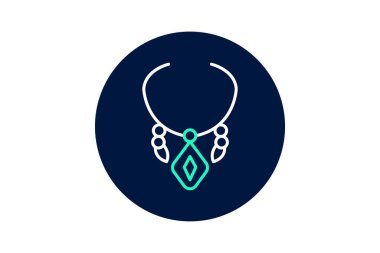 Açıklama Kolye, vektör, piksel mükemmel, illüstratör dosyası