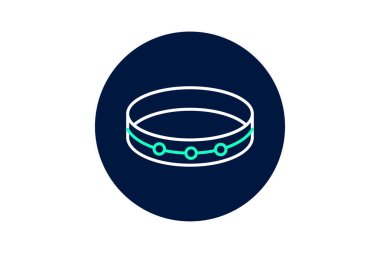 Bilezik, vektör, piksel mükemmel, illüstratör dosyası