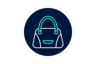 El çantası, vektör, piksel mükemmel, illüstratör dosyası