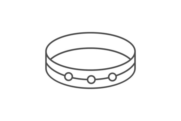 Bangle Bracelet, vector, pixel perfect, illustrator file