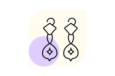 Damızlık küpeler, vektör, piksel mükemmel, illüstratör dosyası