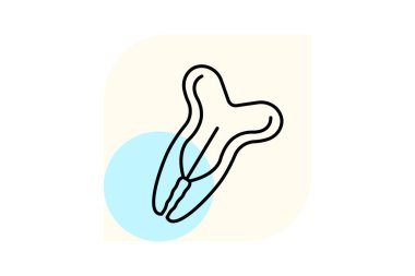 Saç tokası, vektör, piksel mükemmel, illüstratör dosyası