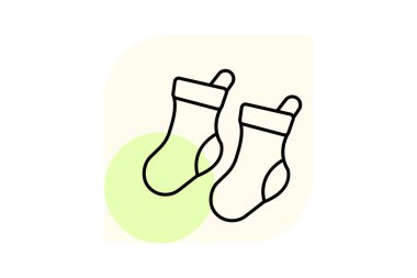 Çoraplar, vektör, piksel mükemmel, illüstratör dosyası