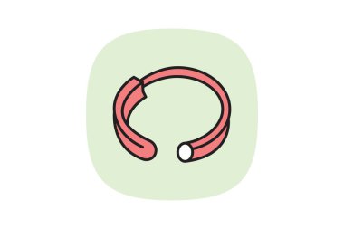 Kelepçe, vektör, piksel mükemmel, illüstratör dosyası