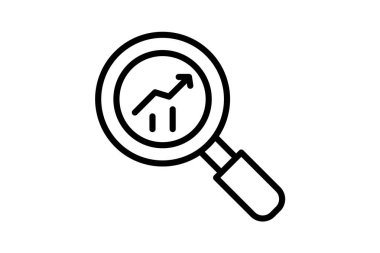 Pazar Araştırması, vektör, piksel mükemmel, illüstratör dosyası