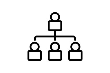 Organizasyonel Çizelge, vektör, piksel mükemmel, illüstratör dosyası