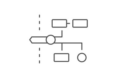 Proje Zaman Çizelgesi, vektör, piksel mükemmel, illüstratör dosyası