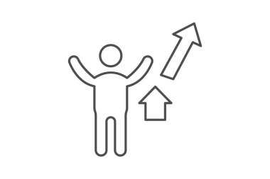 İş Başarı, vektör, piksel mükemmel, illüstratör dosyası