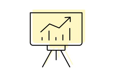 İş Sunumu, vektör, piksel mükemmel, illüstratör dosyası