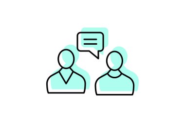 İş Danışmanı, vektör, piksel mükemmel, illüstratör dosyası