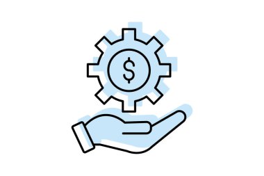 Varlık Yönetimi, vektör, piksel mükemmel, illüstratör dosyası