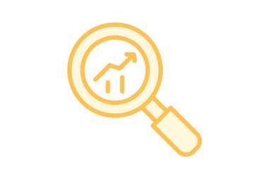 Pazar Araştırması, vektör, piksel mükemmel, illüstratör dosyası