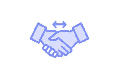 Stratejik İttifak, vektör, piksel mükemmel, illüstratör dosyası