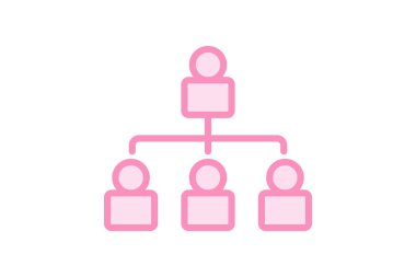 Organizasyonel Çizelge, vektör, piksel mükemmel, illüstratör dosyası