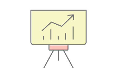 İş Sunumu, vektör, piksel mükemmel, illüstratör dosyası
