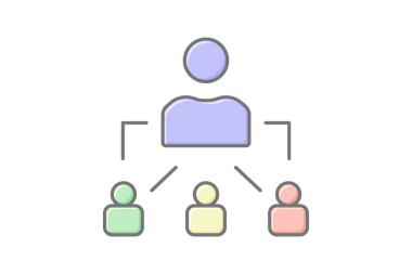 Tedarik Yönetimi, vektör, piksel mükemmel, illüstratör dosyası