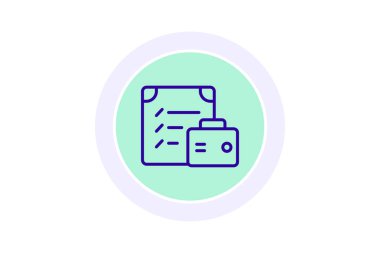 Gider İzleme, vektör, piksel mükemmel, illüstratör dosyası