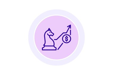 Satış stratejisi, vektör, piksel mükemmel, illüstratör dosyası