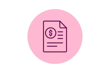 Üç aylık kazançlar, vektör, piksel mükemmel, illüstratör dosyası