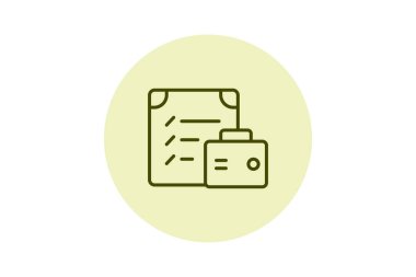 Gider İzleme, vektör, piksel mükemmel, illüstratör dosyası