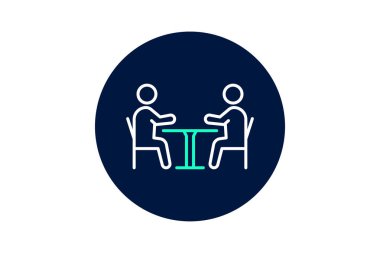 İş Toplantısı, vektör, piksel mükemmel, illüstratör dosyası