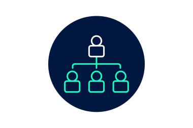 Organizasyonel Çizelge, vektör, piksel mükemmel, illüstratör dosyası