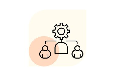 İnsan Kaynakları Yönetimi, vektör, piksel mükemmel, illüstratör dosyası