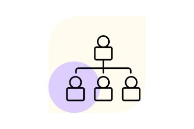 Organizasyonel Çizelge, vektör, piksel mükemmel, illüstratör dosyası