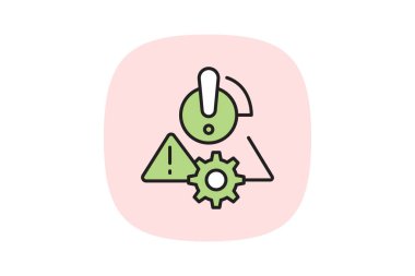 Risk Yönetimi, vektör, piksel mükemmel, illüstratör dosyası