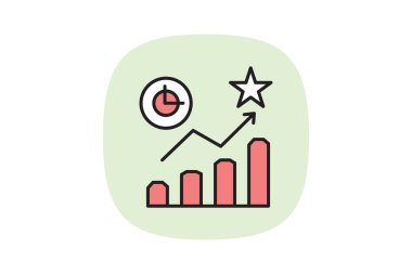 Business Kpi, vektör, piksel mükemmel, illüstratör dosyası
