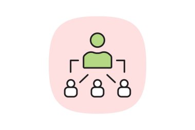 Tedarik Yönetimi, vektör, piksel mükemmel, illüstratör dosyası