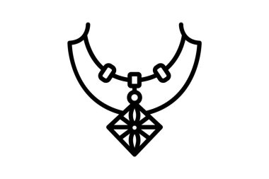 Elmas Kelebek Kolyesi, vektör, piksel mükemmel, illüstratör dosyası