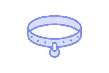 Choker Kolyesi, vektör, piksel mükemmel, illüstratör dosyası