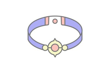 Altın ve Zümrüt Bilezik, vektör, piksel mükemmel, illüstratör dosyası