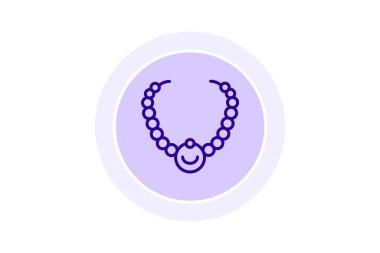 İnci kolye, vektör, piksel mükemmel, illüstratör dosyası