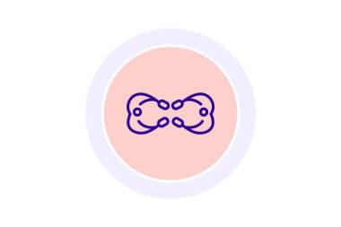 Elmas Sonsuzluk Bileziği, vektör, piksel mükemmel, illüstratör dosyası