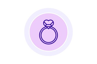 Rose Gold Ring, vektör, piksel mükemmel, illüstratör dosyası