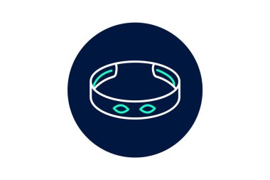 Altın Bilezik, vektör, piksel mükemmel, illüstratör dosyası