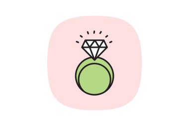 Elmas Mikro Grup Simgesi, Lüks Mücevher Simgesi, 