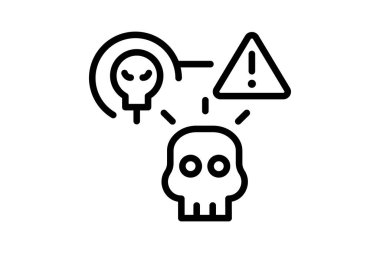 Tehdit Analizi, vektör, piksel mükemmel, illüstratör dosyası