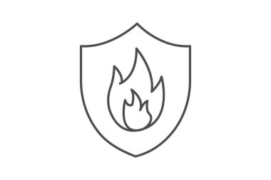 Firewall Shield, vektör, piksel mükemmel, illüstratör dosyası