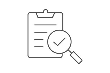 Güvenlik denetimi, vektör, piksel mükemmel, illüstratör dosyası