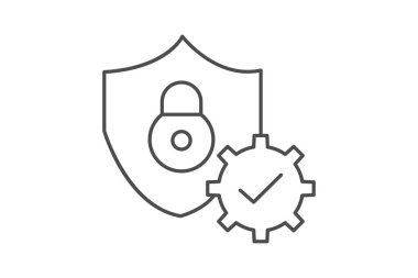 Güvenlik Politikası, vektör, piksel mükemmel, illüstratör dosyası