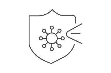 Siber hijyen, vektör, piksel mükemmel, illüstratör dosyası