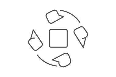 Token Servisi, vektör, piksel mükemmel, illüstratör dosyası