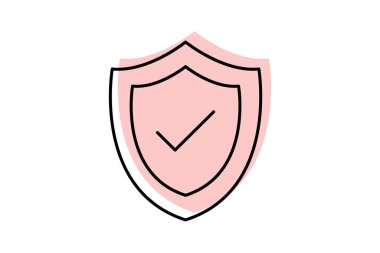 Güvenlik Uyumu, vektör, piksel mükemmel, illüstratör dosyası