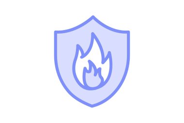 Firewall Shield, vektör, piksel mükemmel, illüstratör dosyası