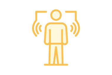 Duruş Tarayıcı, vektör, piksel mükemmel, illüstratör dosyası