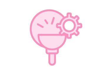 Veri İçgörü Motoru, vektör, piksel mükemmel, illüstratör dosyası